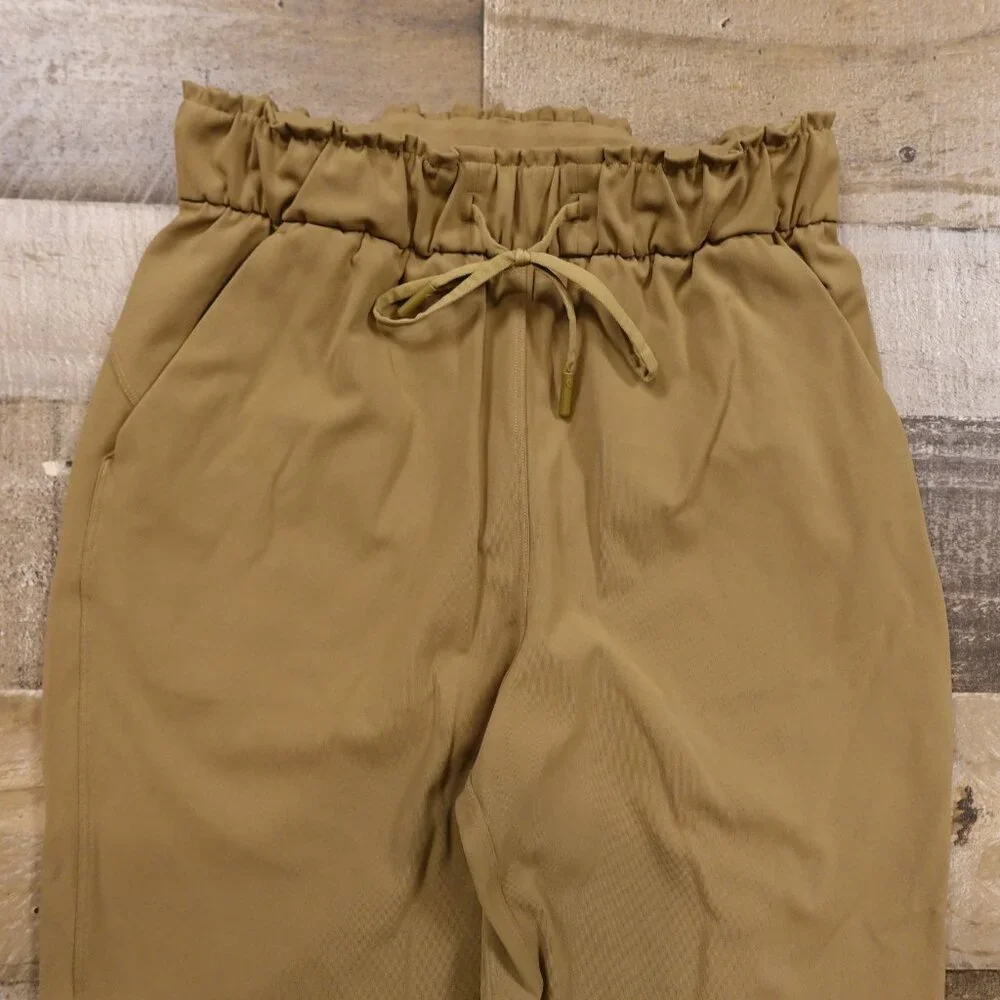 Lululemon Stretch High-Rise Pant Women’s 4 Artifact Tan 7/8 Luxtreme‎ Athleisure